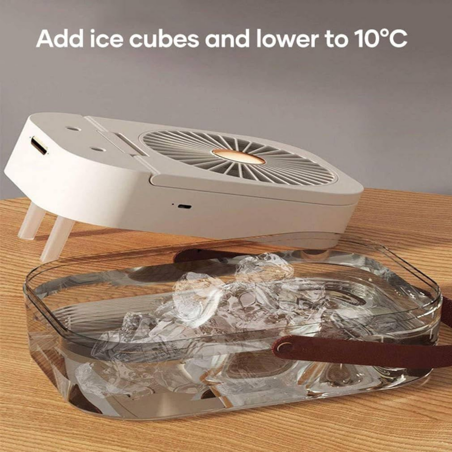 USB Mini Fan Humidifier