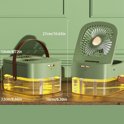 USB Mini Fan Humidifier