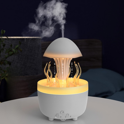 Colorful Jellyfish Raindrop Humidifier