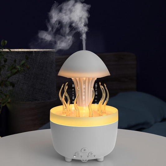 Colorful Jellyfish Raindrop Humidifier